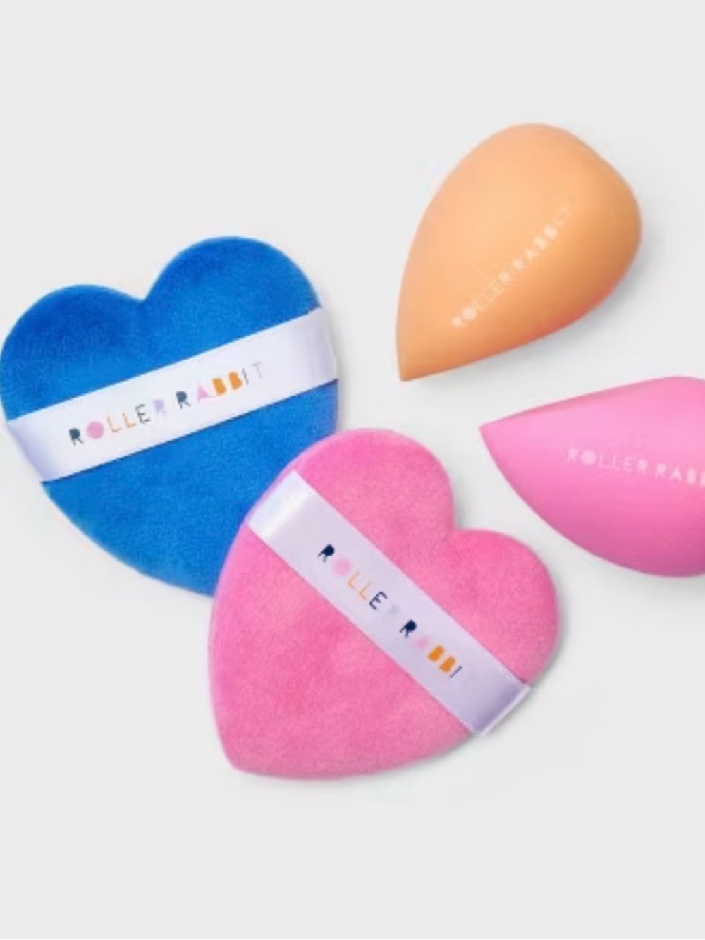 Roller Rabbit x Target Beauty Blender Heart and Teardrop Makeup Sponge